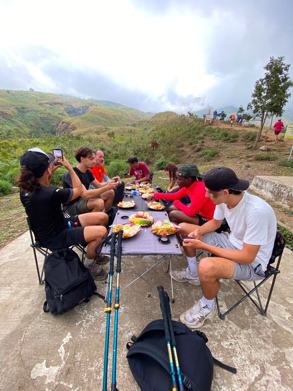 Camping at Crater Rim