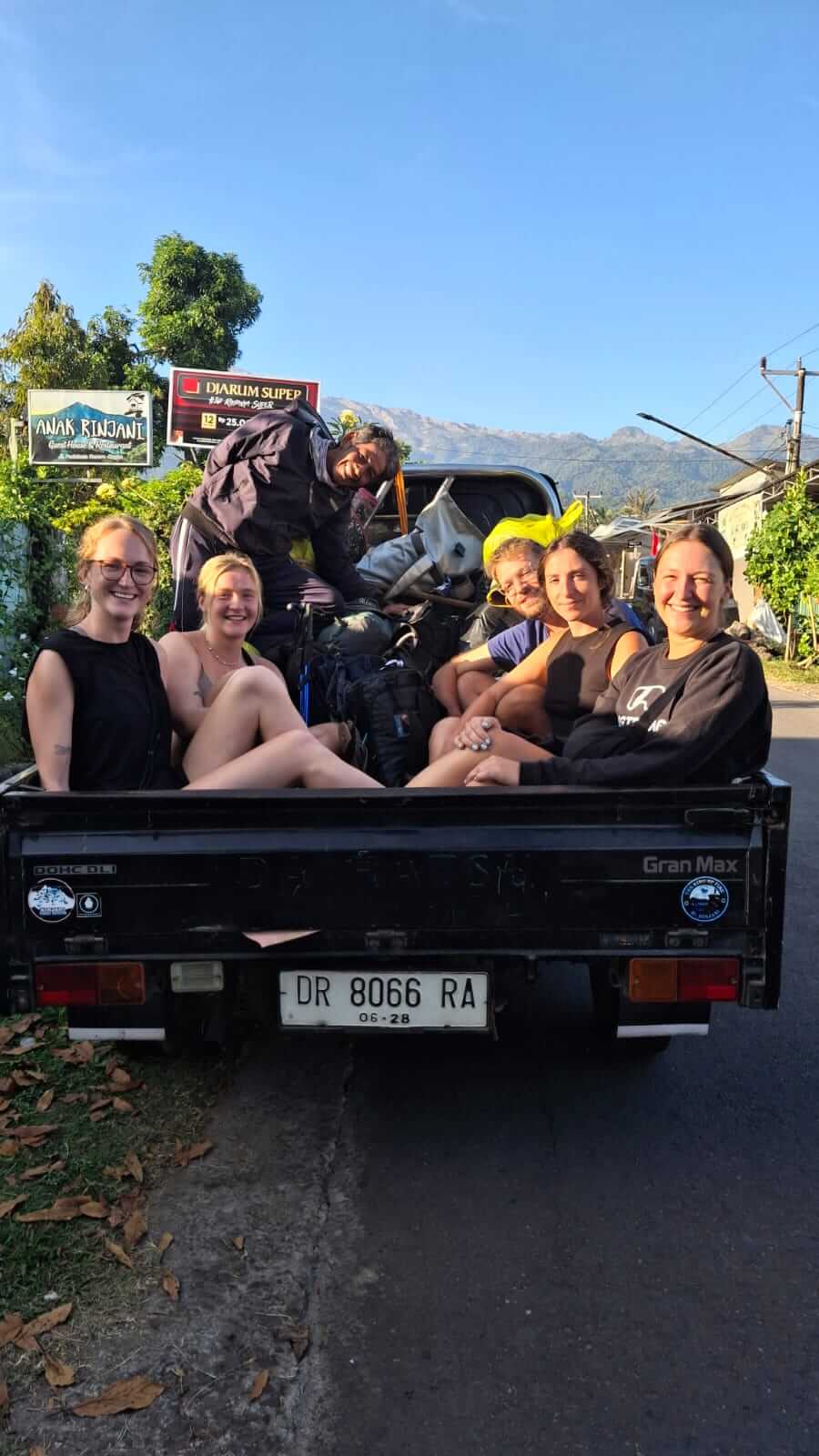 Trekking Trail of Mount Rinjani